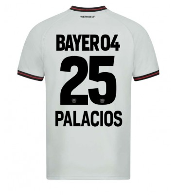 Bayer Leverkusen Exequiel Palacios #25 Udebanetrøje 2023-24 Kort ærmer